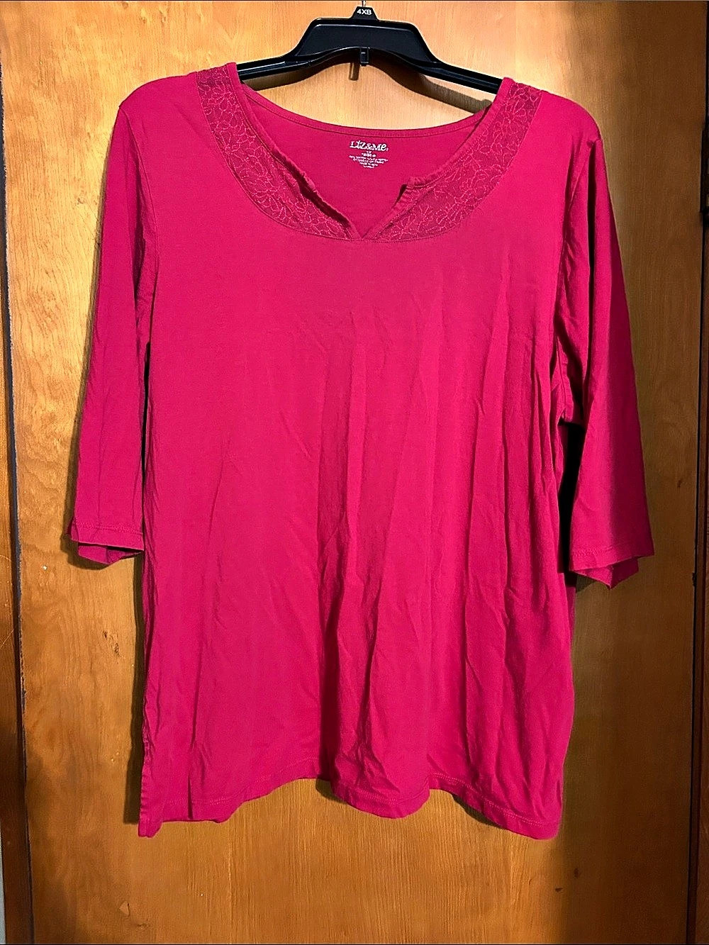 Long Sleeve Tunic in Pink Size Like New